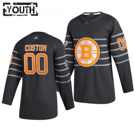 Boston Bruins Dresy Custom Šedá Adidas 2020 NHL All-Star Authentic - Dětské Boston Bruins Dresy Custom Šedá Adidas 2020 NHL All-Star Authentic - Dětské